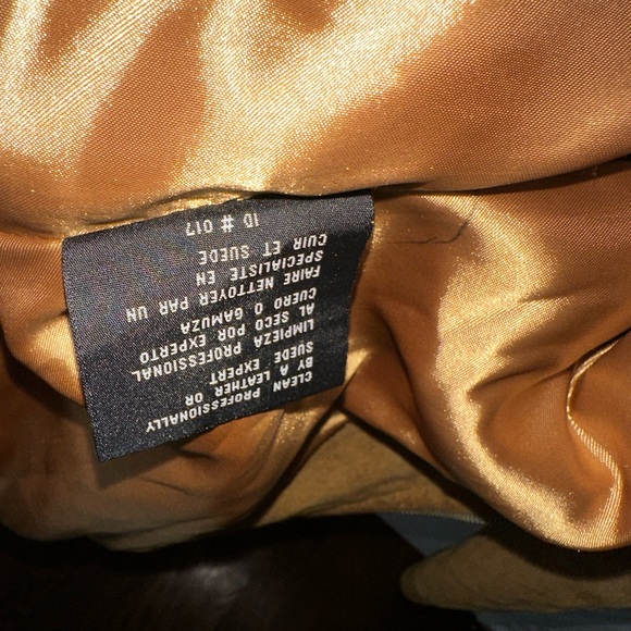 Vtg Colebrook Suede Leather Medium Jacket with Zipper - Picture 6 of 7